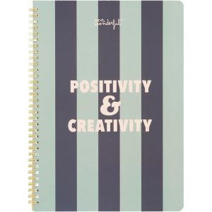 LIBRETA A4 - POSITIVITY & CREATIVITY