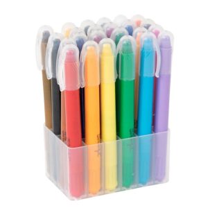 KIT DE 24 CERAS DE COLORES WONDERFUL