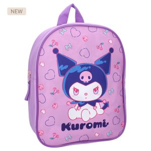 MOCHILA INFANTIL 29CM HELLO KITTY & FRIENDS KUROMI