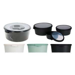 SET 3 RECIPIENTES COLORES SURTIDOS