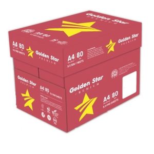 PAPEL A4 80GRS 500H GOLDEN STAR