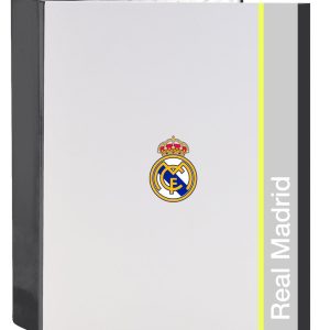 CARPETA CARTON F? 4ANILLAS ANCHO REAL MADRID 1? EQUIP,25/26