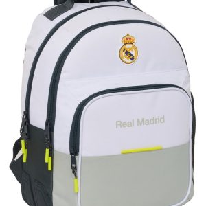 MOCHILA 42CM DOBLE CANT, ADAPT REAL MADRID 1? EQUIP,25/26