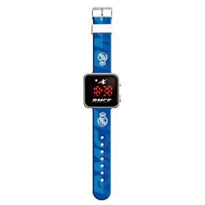 RELOJ LED REAL MADRID AZUL