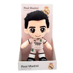 PELUCHE JUGADOR REAL MADRID MUSICAL 32 CM