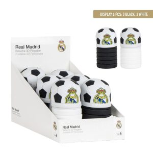 EXP, 6 ESTUCHE PORTATODO SILICONA REAL MADRID