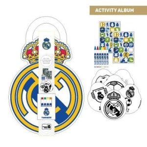 ALBUM ACTIVIDADES COLOREABLE REAL MADRID