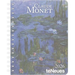 AGENDA ANUAL 2026 CLAUDE MONET DIARY DELUXE 16,5 X 21,6 SV