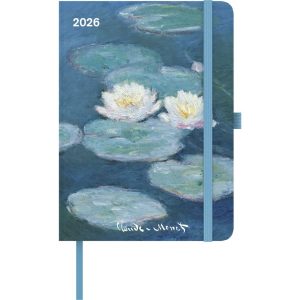 AGENDA ANUAL 2026 ARTDIARY CLAUDE MONET 16X22 SV