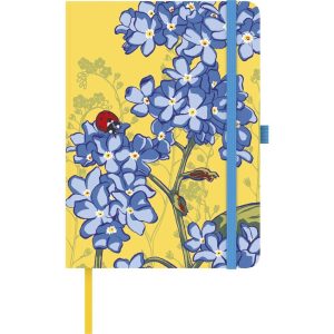 AGENDA ANUAL 2026 KAT MENSCHIK NOTEBOOK FLOWERS 16X22 SV