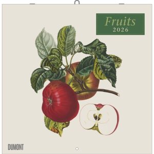 CALENDARIO ANUAL 2026 FRUITS 30X30