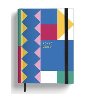 AGENDA SEMANAL 2026 A5 ESPIRAL BLANCA OCULTA 16 BLOC COLOR