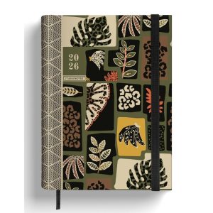 AGENDA SEMANAL A5 ESPIRAL BLANCA OCULTA 12MESES TROP VIBES