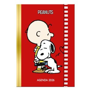 AGENDA ANUAL BOOK A6 D/P SNOOPY 2026