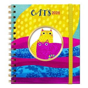 AGENDA ANUAL POCKET ESPIRAL A6 S/V PLANET CAT 2026