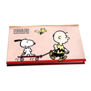 CALENDARIO ESCRITORIO SNOOPY 2026