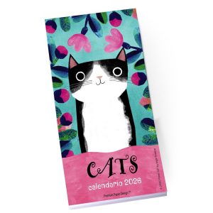 MINI CALENDARIO MAGNETICO PLANET CAT 2026
