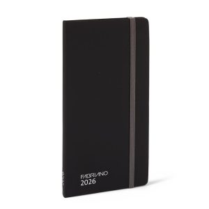 AGENDA ANUAL 2026 ISPIRA SEMANA VISTA 8,5X16,5 NEGRA