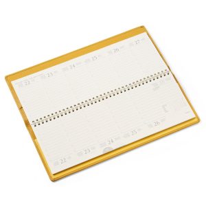 AGENDA ANUAL 2026 PLANNER 13,5X33,5 AMARILLO