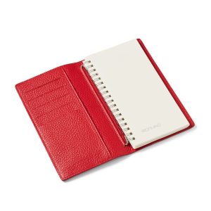 AGENDA ANUAL 2026 AGENDA PIEL 10X17,5 ROJO