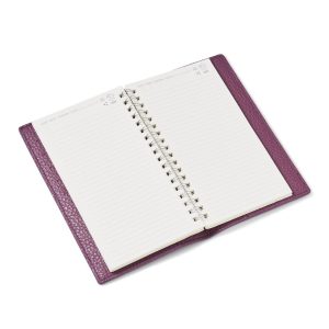 AGENDA ANUAL 2026 AGENDA PIEL 10X17,5 VIOLA