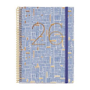 AGENDA ANUAL 2026 ESPIRAL PLUS D/P TRAZOS