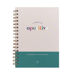 LIBRETA PARA SOBREVIVIR A LAS OPOSICIONES 16,5 X 23 CM