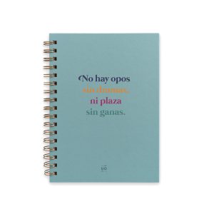 LIBRETA NO HAY OPOS SIN DRAMA 16,5 X 23 CM