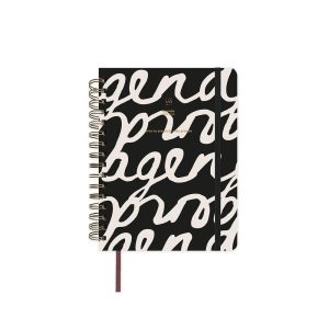 AGENDA ANUAL 2026 NOIR SEMANA VISTA