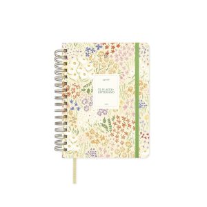 AGENDA ANUAL 2026 BLOOM DIA PAGINA