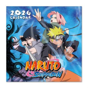 CALENDARIO 2026 30X30 NARUTO SHIPPUDEN
