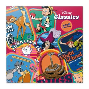 CALENDARIO 2026 30X30 DISNEY CLASICOS