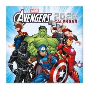 CALENDARIO 2026 30X30 MARVEL LOS VENGADORES