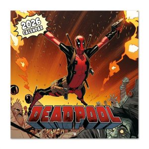 CALENDARIO 2026 30X30 MARVEL DEADPOOL