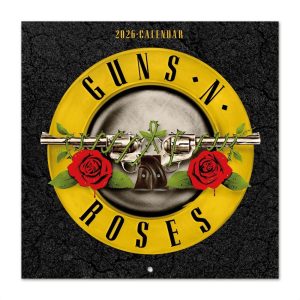 CALENDARIO 2026 30X30 GUNS N ROSES
