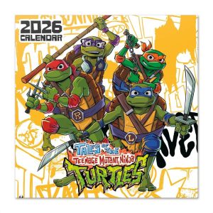 CALENDARIO 2026 30X30 TORTUGAS NINJA