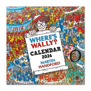 CALENDARIO 2026 30X30 DONDE ESTA WALLY?