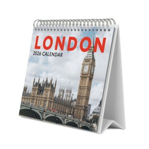 CALENDARIO DE ESCRITORIO 2026 LONDRES