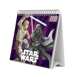 CALENDARIO DE ESCRITORIO 2026 STAR WARS