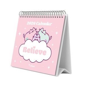 CALENDARIO DE ESCRITORIO 2026 PUSHEEN