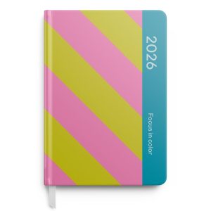 AGENDA ANUAL 2026 S/V A5 COLOR FUN FOCUS IN COLOR
