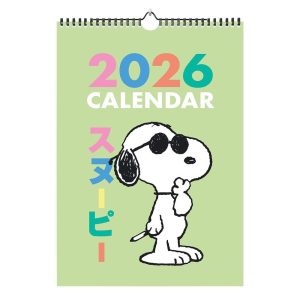 CALENDARIO A3 2026 SNOOPY