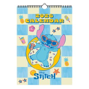 CALENDARIO A3 2026 DISNEY STITCH