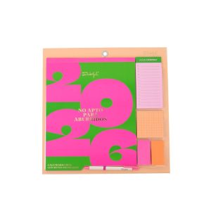 CALENDARIO DE PARED MAGNETICO 2026 NO APTO PARA ABURRIDOS