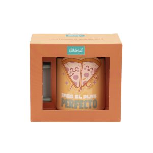 TAZA 3D PIZZAS ERES EL PLAN PERFECTO