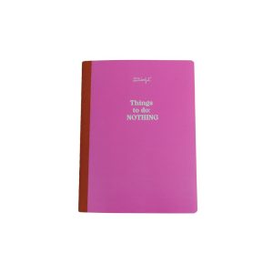 LIBRETA A5 THINGS TO DO: NOTHING