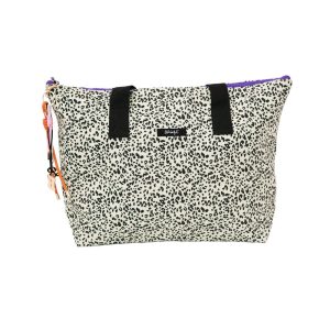 BOLSA DE TELA TOTE BAG ANIMAL PRINT TOPOS