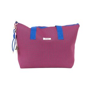 BOLSA DE TELA TOTE BAG PATA DE GALLO