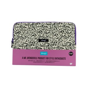 FUNDA DE PORTATIL 13-14 ANIMAL PRINT TOPOS