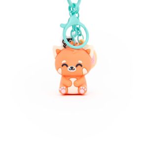 LLAVERO CON COLGANTE PANDA ROJO STAY WILD